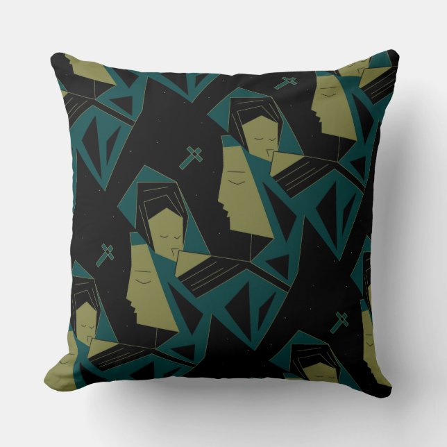 Heilige Moederschap Kussen (Voorkant)