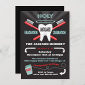 Heilige Molar Dentist afstuderen nodigt uit Kaart (Voorkant / Achterkant)