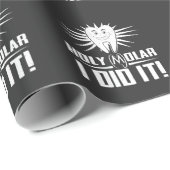 Heilige Molar... Ik deed het tandheelkundig Hygien Cadeaupapier (Rol Hoek)