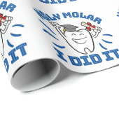 Heilige Molar, ik heb het Afstuderen Dentist RDH g Cadeaupapier (Rol Hoek)