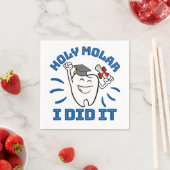 Heilige Molar, ik heb het Afstuderen Dentist RDH g Servet (Insitu)