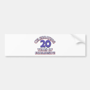Heilige Moly 20 al? Bumpersticker