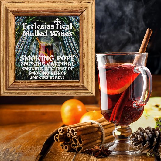 Heilige Moly, kerkelijke glühwein Poster
