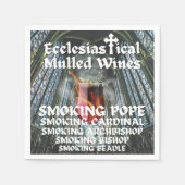 Heilige Moly, kerkelijke glühwein Servet (Voorkant)