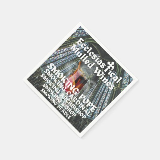 Heilige Moly, kerkelijke glühwein Servet (Hoek)