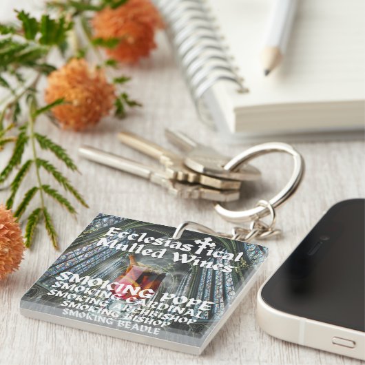 Heilige Moly, kerkelijke glühwein Sleutelhanger (Voorkant Rechts)