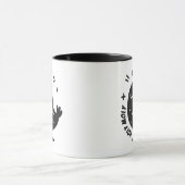 Heilige Moly Snorbaard Mol Mug – Grappige Zwevende Mok (Midden)