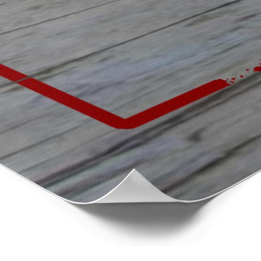 Heilige Moses Saloon Poster (Hoek)