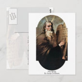 Heilige Mozes door Jusepe de Ribera Briefkaart (Voorkant / Achterkant)
