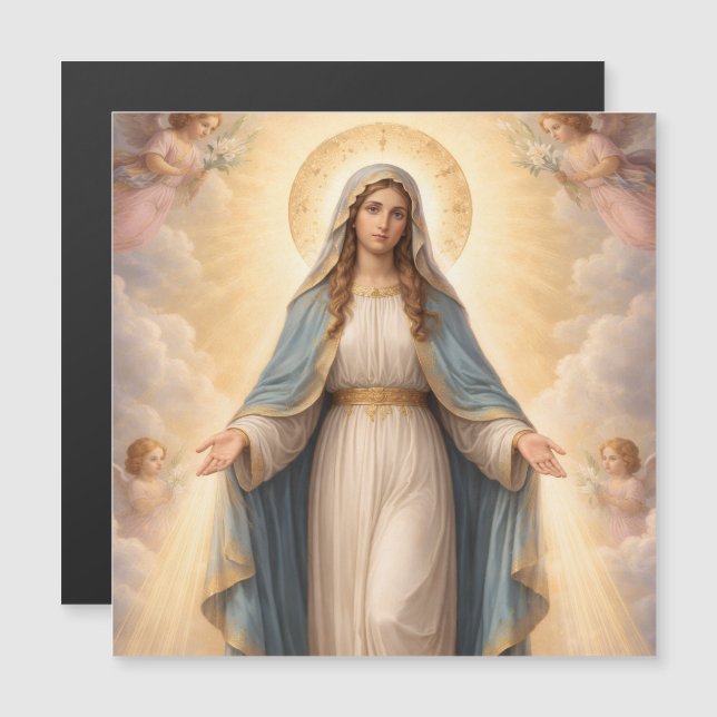 Heilige Mutter Gottes Göttliche Liebe & Schutz´11 (Voorkant / Achterkant)