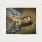 Heilige Mutter Gottes – Göttliche Liebe & Schutz´2 Wandkleed (Voorkant (horizontaal))
