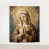 Heilige Mutter Gottes – Göttliche Liebe & Schutz´3 Wandkleed (Voorkant)