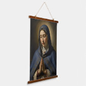 Heilige Mutter Gottes – Göttliche Liebe & Schutz´4 Hangend Wandkleed (Gebogen)