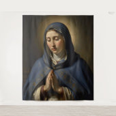 Heilige Mutter Gottes – Göttliche Liebe & Schutz´4 Wandkleed (Voorkant)
