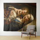 Heilige Mutter Gottes – Göttliche Liebe & Schutz´5 Wandkleed (In Situ (horizontaal))