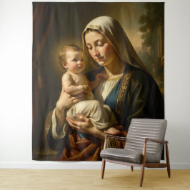 Heilige Mutter Gottes – Göttliche Liebe & Schutz´5 Wandkleed