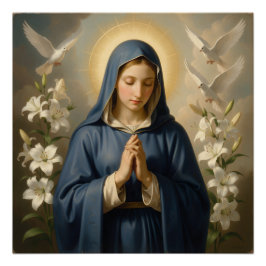 Heilige Mutter Gottes – Göttliche Liebe & Schutz´7 Perfect Poster