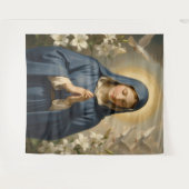 Heilige Mutter Gottes – Göttliche Liebe & Schutz´7 Wandkleed (Voorkant (horizontaal))