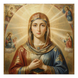 Heilige Mutter Gottes – Göttliche Liebe & Schutz´8 Perfect Poster