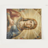 Heilige Mutter Gottes – Göttliche Liebe & Schutz´8 Wandkleed (Voorkant (horizontaal))