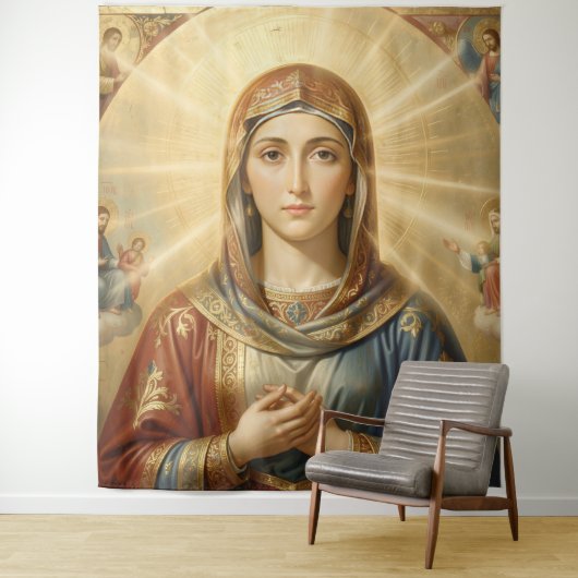 Heilige Mutter Gottes – Göttliche Liebe & Schutz´8 Wandkleed (In situ)