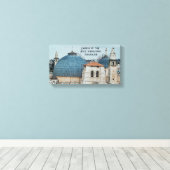 Heilige Muur van Jeruzalem - Heilig Graf van de Ke Canvas Afdruk (Insitu (Houten vloer))