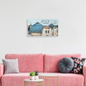 Heilige Muur van Jeruzalem - Heilig Graf van de Ke Canvas Afdruk (Insitu (Woonkamer))