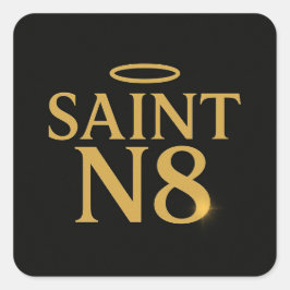 Heilige N8 Vierkante Sticker