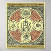 Heilige naam Emblem Poster (Voorkant)