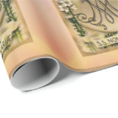 Heilige naam Mary Wrapping Paper Cadeaupapier (Rol Hoek)