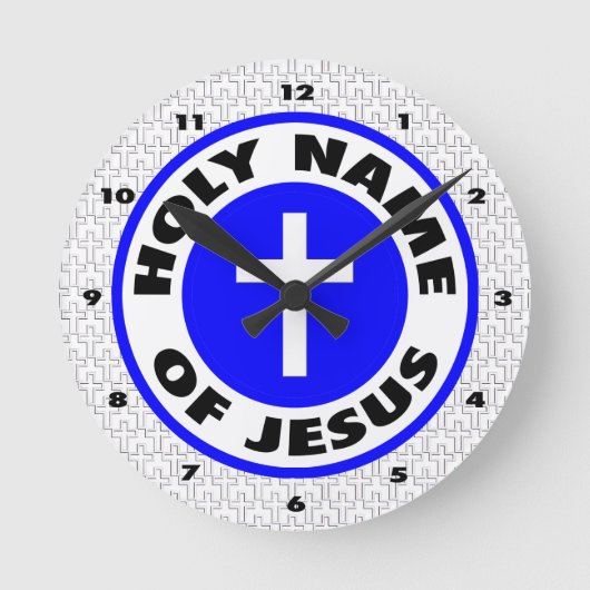 Heilige naam van Jezus Ronde Klok (Voorkant)