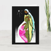 Heilige Nacht Feestdagen Kaart (Voorkant)