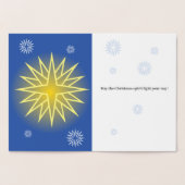 Heilige Nacht Foliekaart Folie Kaarten (Binnen)