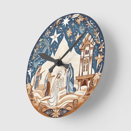 Heilige Nacht - Kerststal Ronde Klok (Hoek)