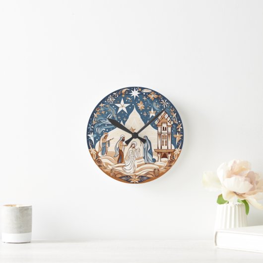 Heilige Nacht - Kerststal Ronde Klok (Huis)