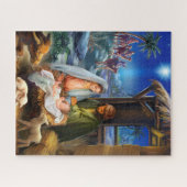 Heilige nacht legpuzzel (Horizontaal)