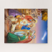 Heilige nacht legpuzzel (Horizontaal)