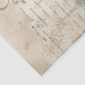 Heilige Nacht Tissuepapier (Detail)