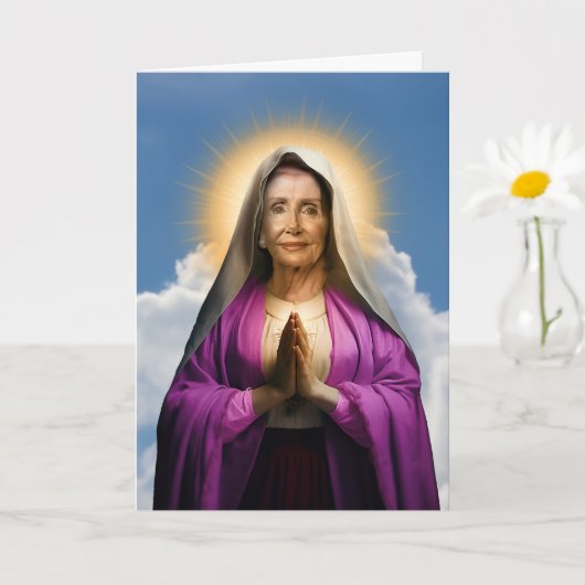 Heilige Nancy Pelosi Gebedsdevotie Kaart (Kleine Plant)