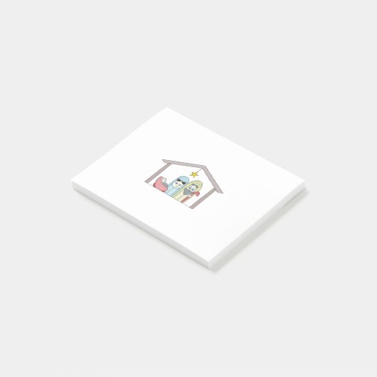 Heilige Nativiteit Post-it® Notes (Schuin)
