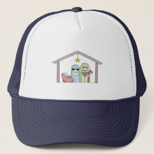 Heilige Nativiteit Trucker Pet