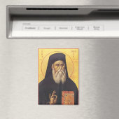 Heilige Nectarios van Aegina Orthodoxe Icoon Magneet (Insitu (Vaatwasser))