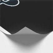 Heilige neondollar cadeaupapier (Hoek)