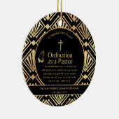 Heilige Nieuw Gewijde Pastor Bijbel Verse Custom Keramisch Ornament (Rechts)