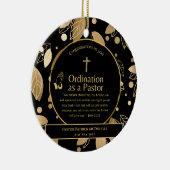 Heilige Nieuw Gewijde Pastor Bijbel Verse Custom Keramisch Ornament (Rechts)