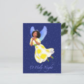 Heilige Night Angel. Briefkaart (Staand voorkant)