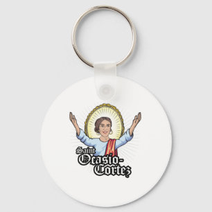 Heilige Ocasio-Cortez Sleutelhanger