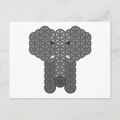 Heilige olifant - Olifant van het leven. Briefkaart (Voorkant)