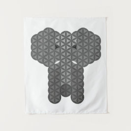 Heilige olifant - Olifant van het leven. Wandkleed