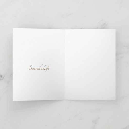 Heilige Olijfboom Kaart (Binnen)